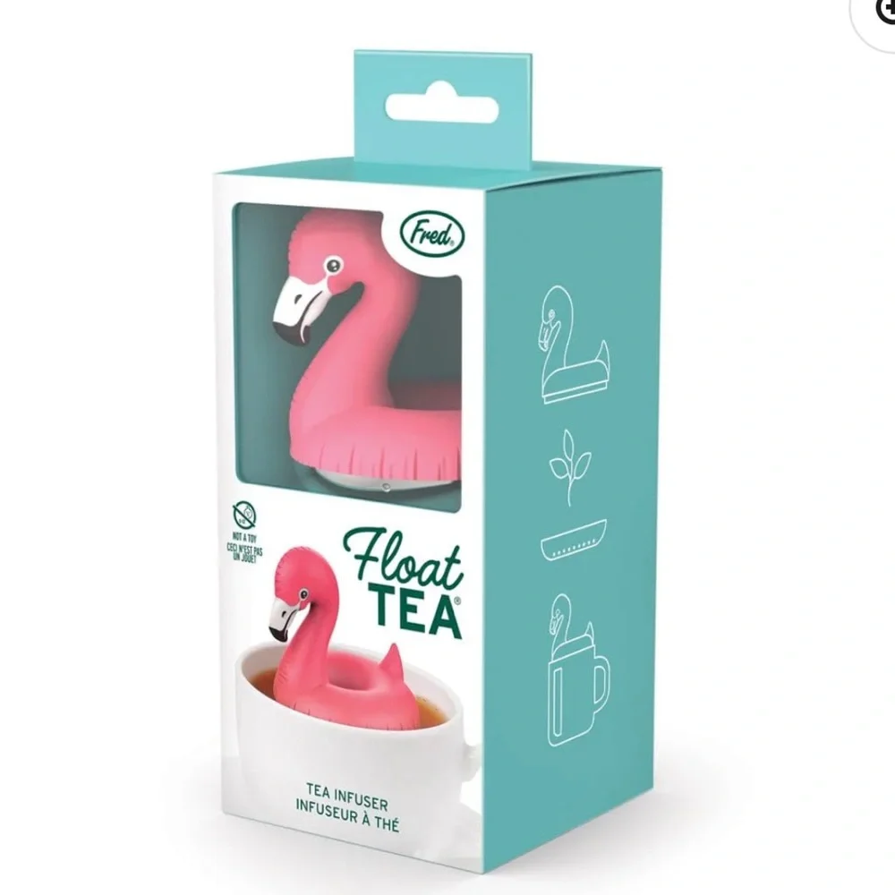 NWT Tea Infuser with flamingo floater by Fred - Picture 9 of 9